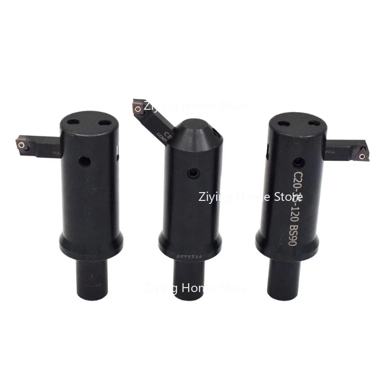 

1 шт., расточная оправка для фрезерного станка, хвостовик C20, регулируемый держатель инструмента для развертывания, толщина 45 градусов, токарный инструмент с хвостовиком