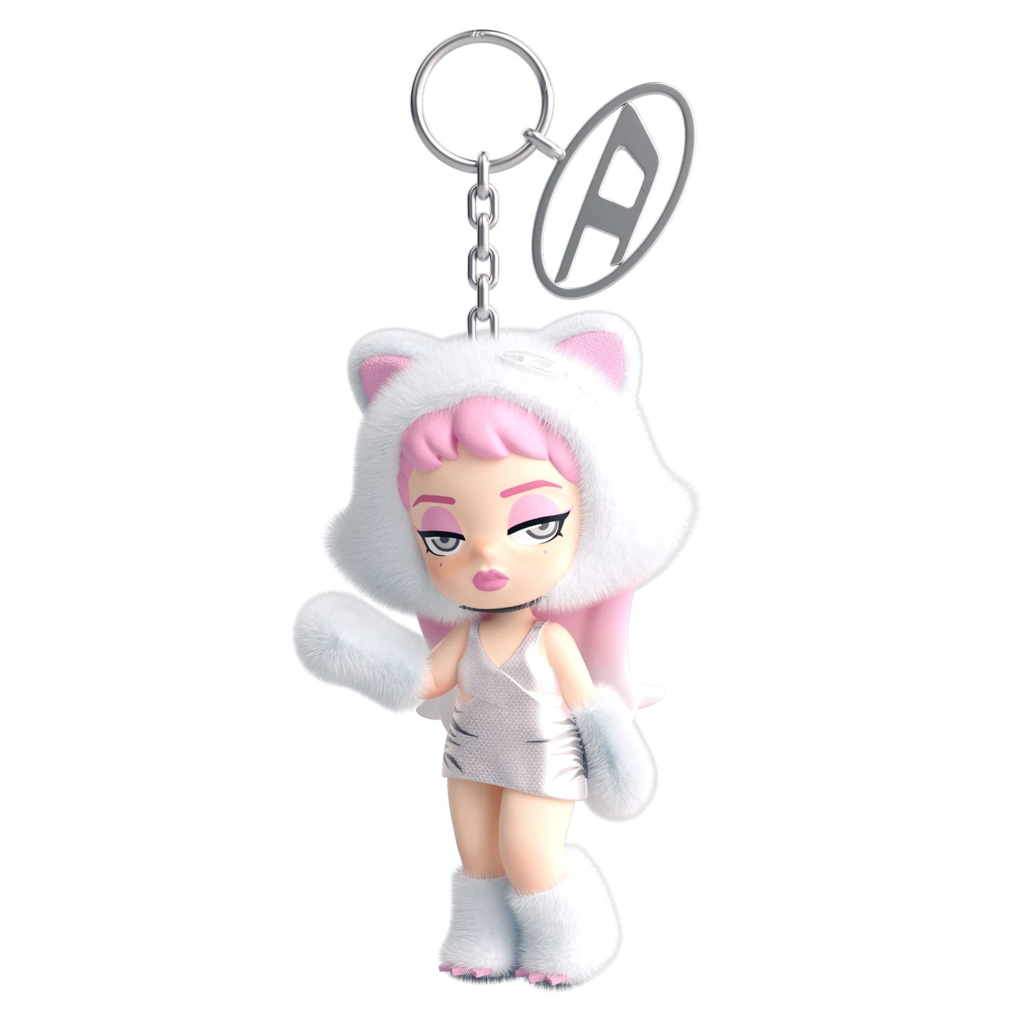 DIESEL x Dolores Limited Edition Plush Pendant Hanging Tag Bag Accessories TOY