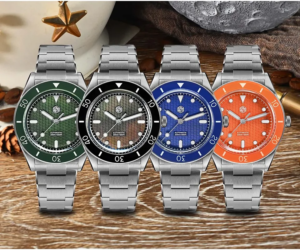 San Martin SN0151 Mechanisch h - Guilloché Dial Watch recensie en prijs