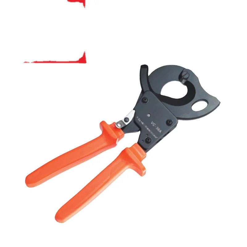 

VC-36A 300 square millimeter easy-to-operate ratchet cable cutter for tight space work