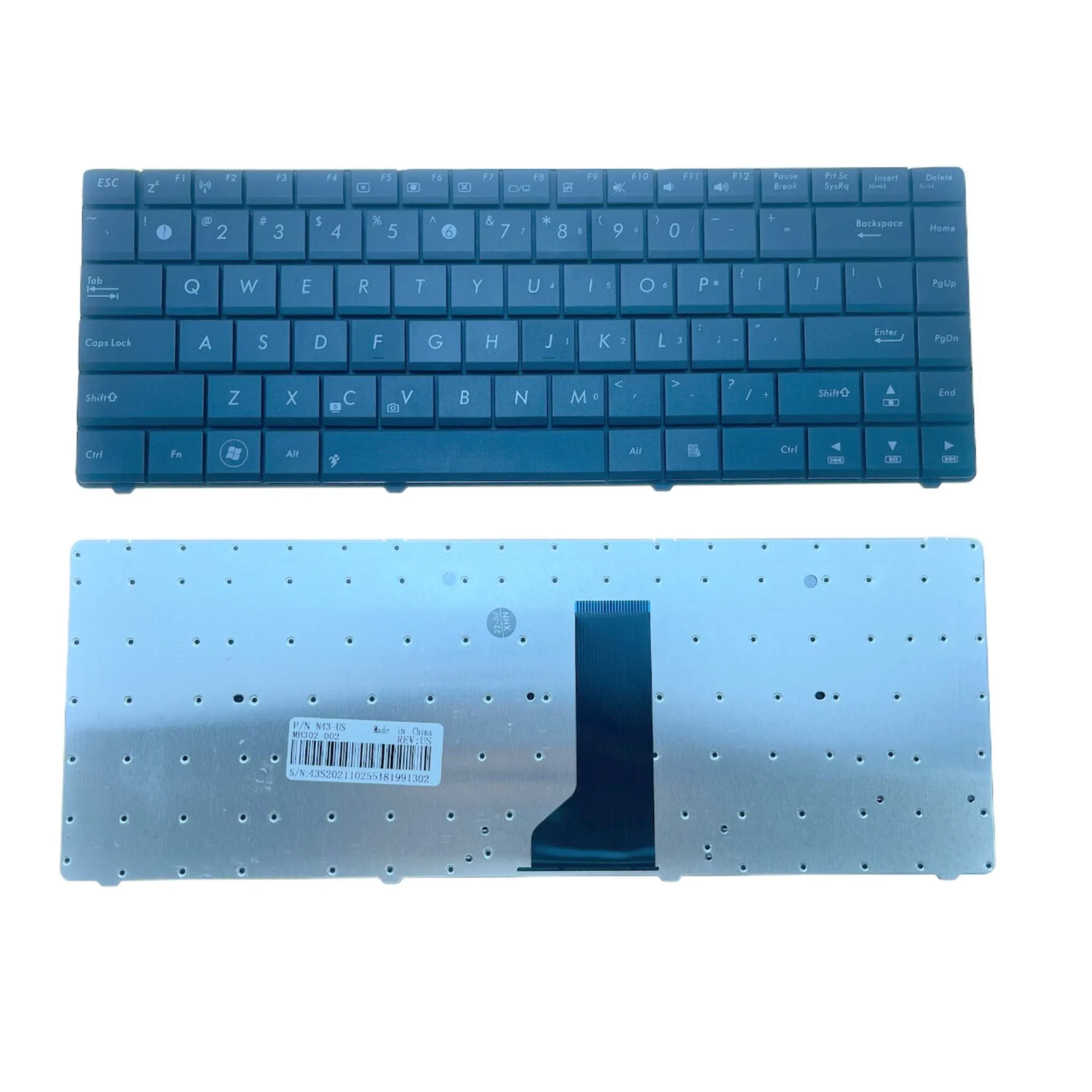 

Новая/оригинальная клавиатура для ноутбука ASUS K42J X43 X43B A43S A42 K42 X42J UL30 N42 N43 B43 U41 K43S U35J UL80 U35J U80 U80E K42D K42F