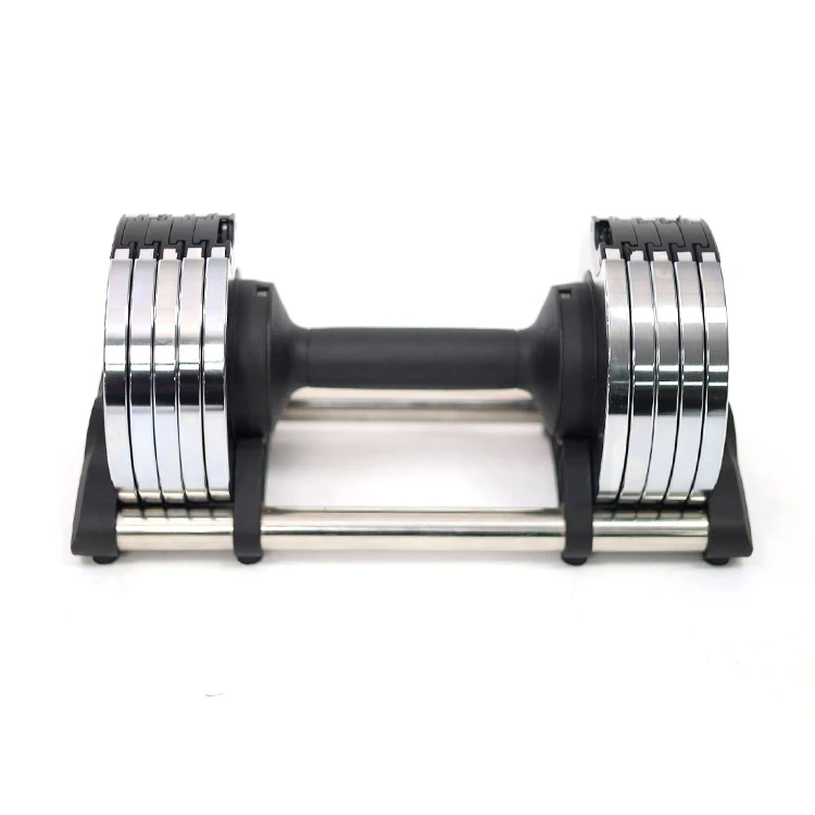 

Home Weightlifting Iron Fitness Equipment Use From 10kg to 40kg New Style Steel Adjustable Dumbbell