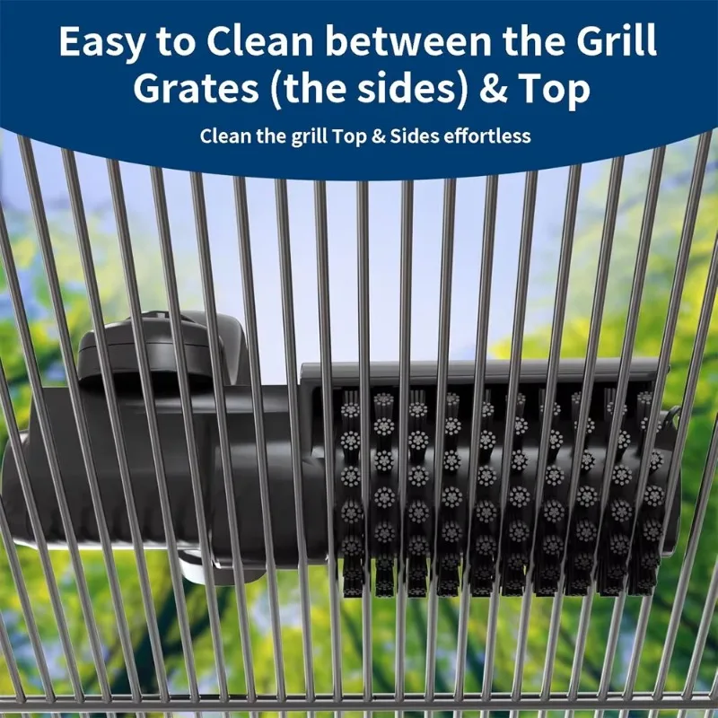 4 Speed Electric BBQ Grill Brush, Automatic Grill Cleaning Brush, Powerful for Outdoor Camping Grill