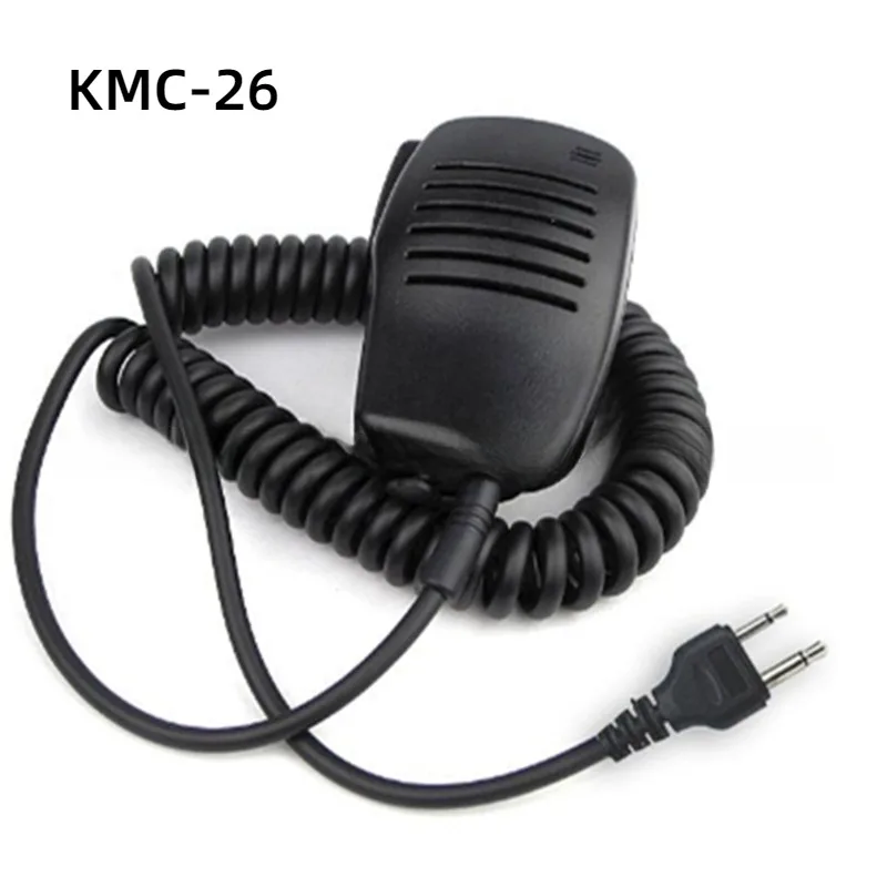 KMC-26 Two-way Radio Microphone Shoulder Speaker Walkie Talkie Microphone Handheld for ICOM IIC-V8 IC-V85 IC-V82 F3/F21/F3G/F26