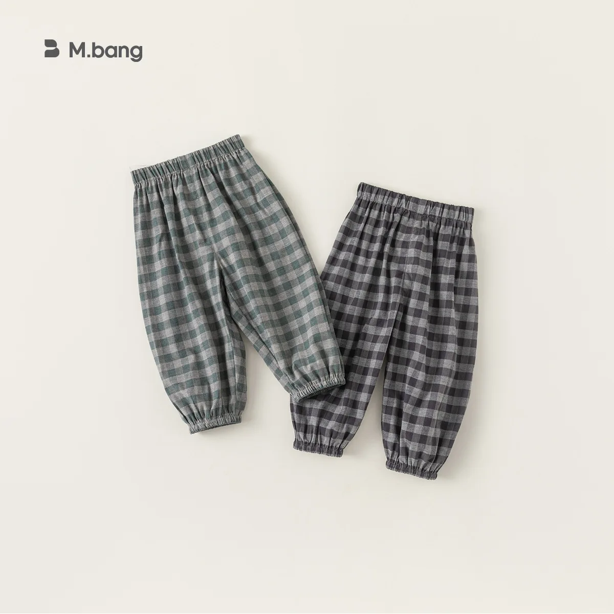 

Kid Pant Children Casual Plaid Pants Summer Baby Bloomers Loose Baby Mosquito Pants Boys and Girls Sport Pant