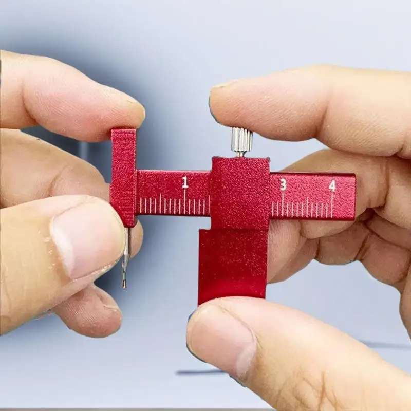 Model Equidistant Scribing Ruler Parallel Scribers Create Contour Positioning Scale Auxiliary Ruler Tools