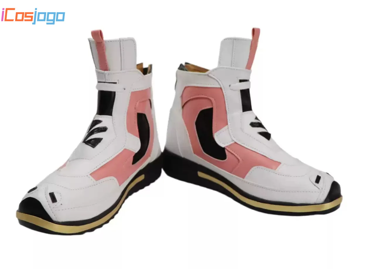 ANYCOLOR	Kuramochi Meruto  Cosplay Shoes Halloween Carnival Boots PU Leather Shoes Cosplay Costume Prop