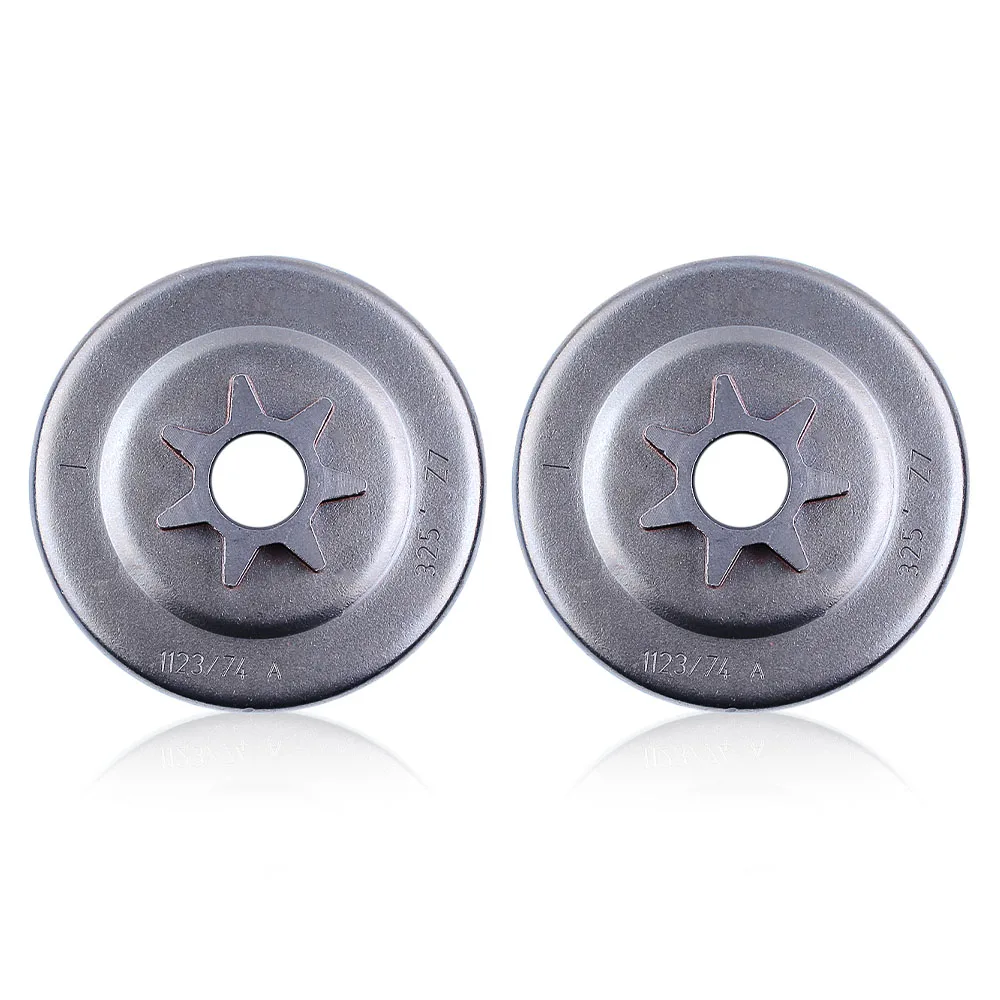 Kit de roda dentada do tambor da embreagem para motosserra, apto para STIHL, MS170, MS180, MS210, MS230, MS250, 017, 018, 021, 023, 025,. 325, 7T, 2 PCes pelo lote