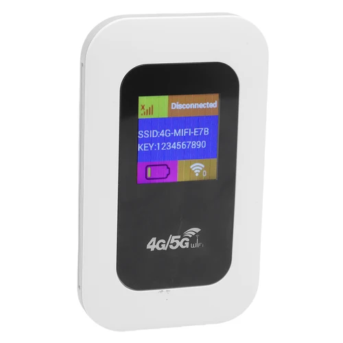 Imagen 2 del producto Dispositivo enrutador de punto de acceso móvil WiFi 4G, dispositivo de red inalámbrico de bolsillo 4G de alta velocidad de 300Mbps para viajes y Camping