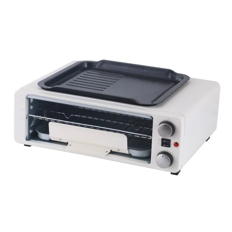 

Household frying and baking integrated five-in-one oven Multifunctional kitchen Pizza bread baking oven