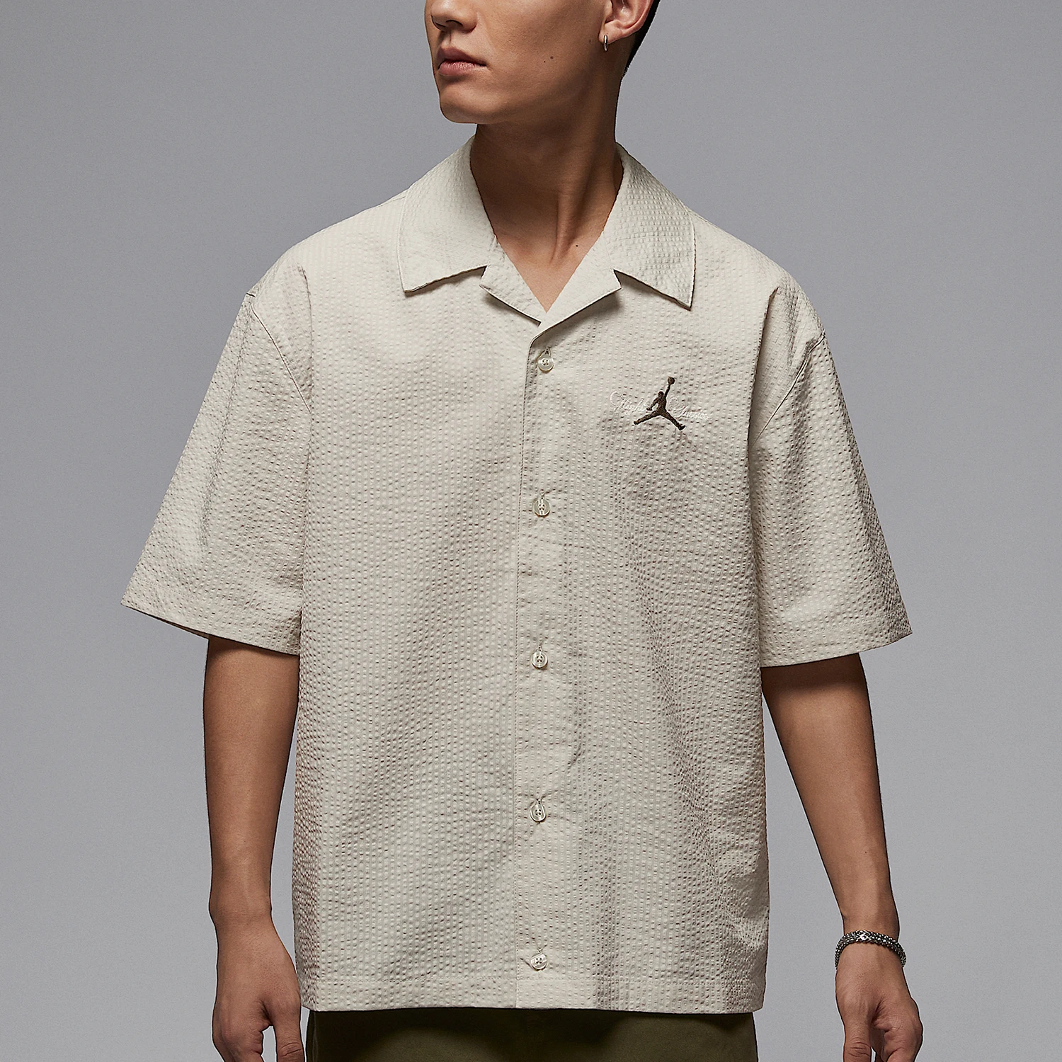 

Nike genuine JORDAN Men's Breathable Sport Loose Collar Shirt IF0388-072