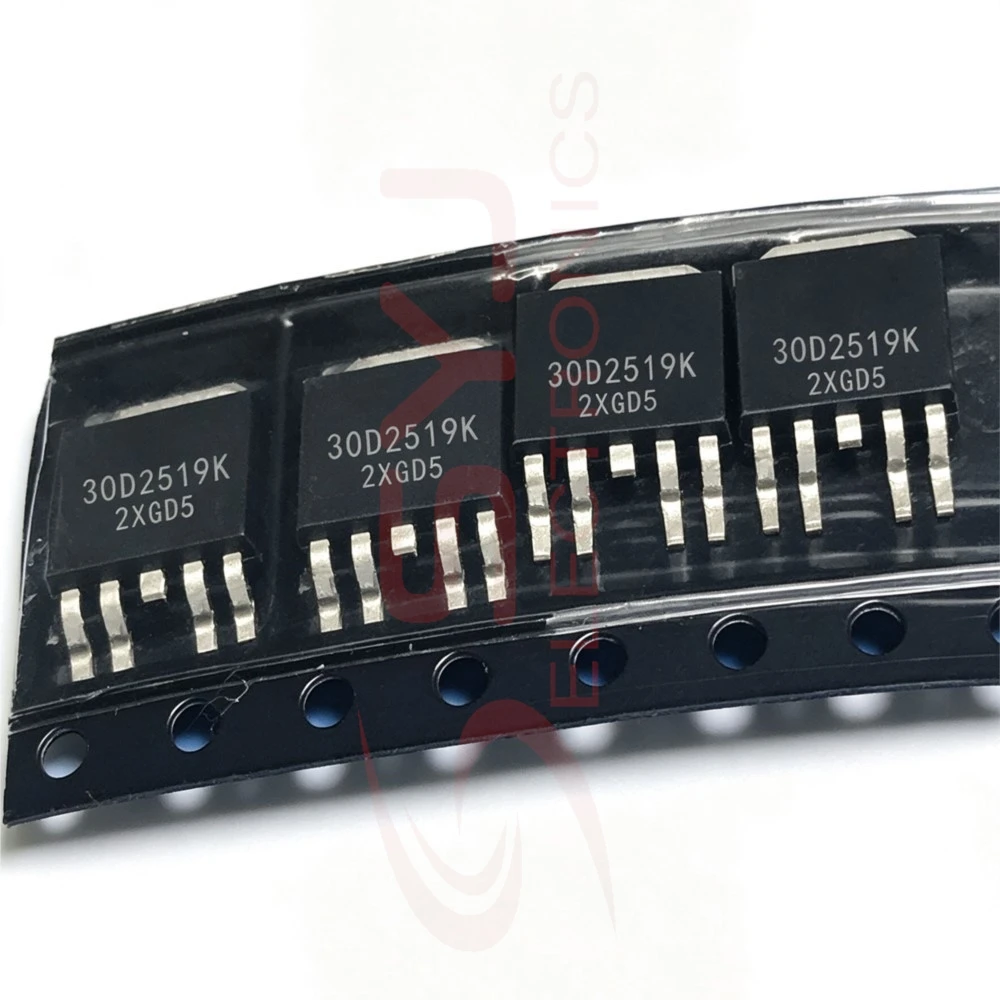 5PCS NCE30D2519K 30D2519K 30V 25A/-19A VN750PT TO-252-4