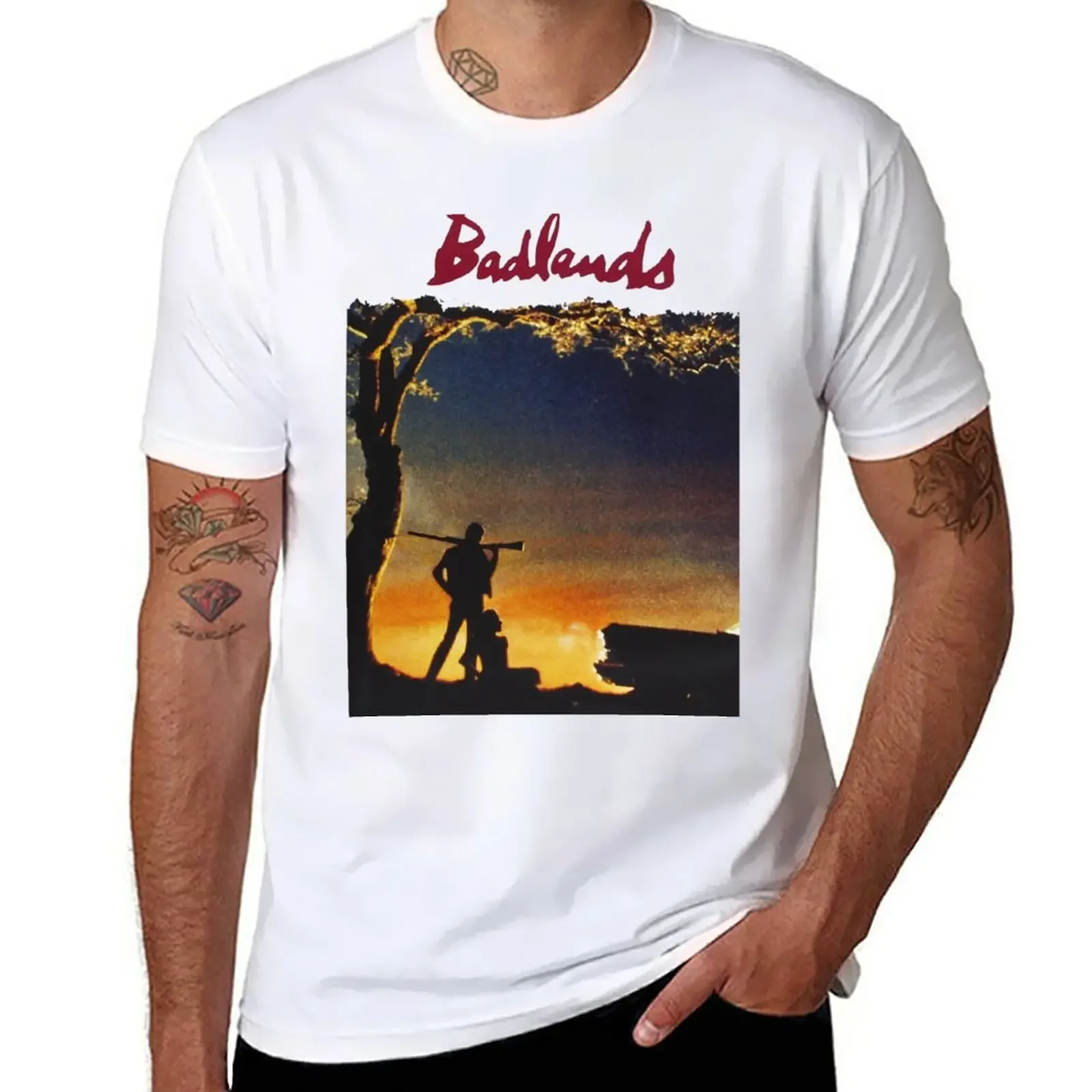 

Badlands T-Shirt vintage clothes shirts graphic tees plain black t shirts men
