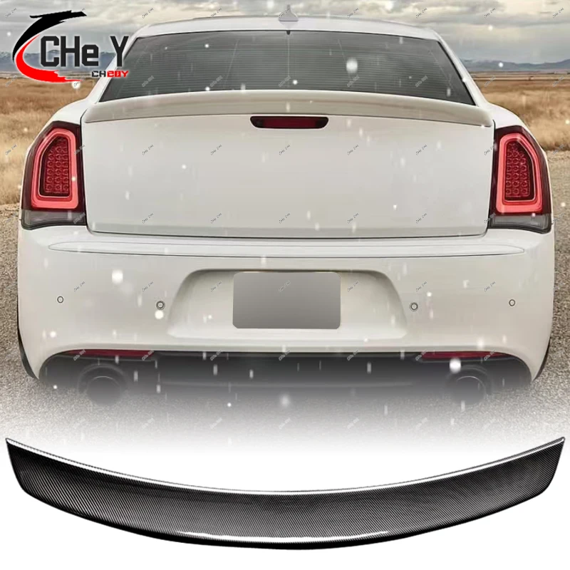 For Chrysler 300 300c 300s 2011 12 13 14 15 16 17 18 Rear Trunk Spoiler High Quality ABS Wing Car Exterior Tuning Accessories