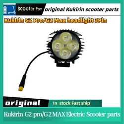 Original Kugoo Kukirin G2 Pro Headlight for Kukirin G2 Max Electric Scooter Front Light Accessories