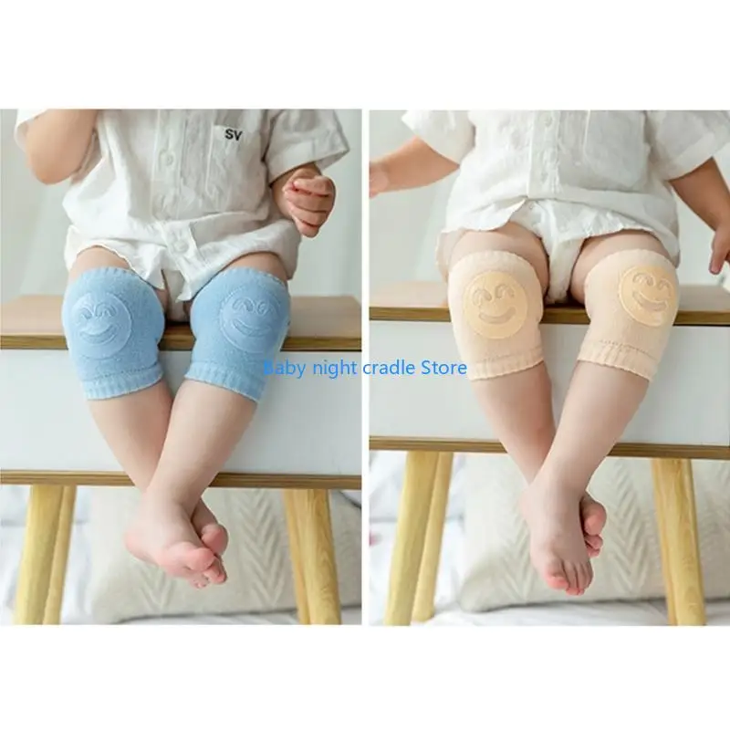 J2FF 1 زوج الطفل الزحف المضادة للانزلاق نيبادس الرضع الصغار سلامة الكوع وسادة #1