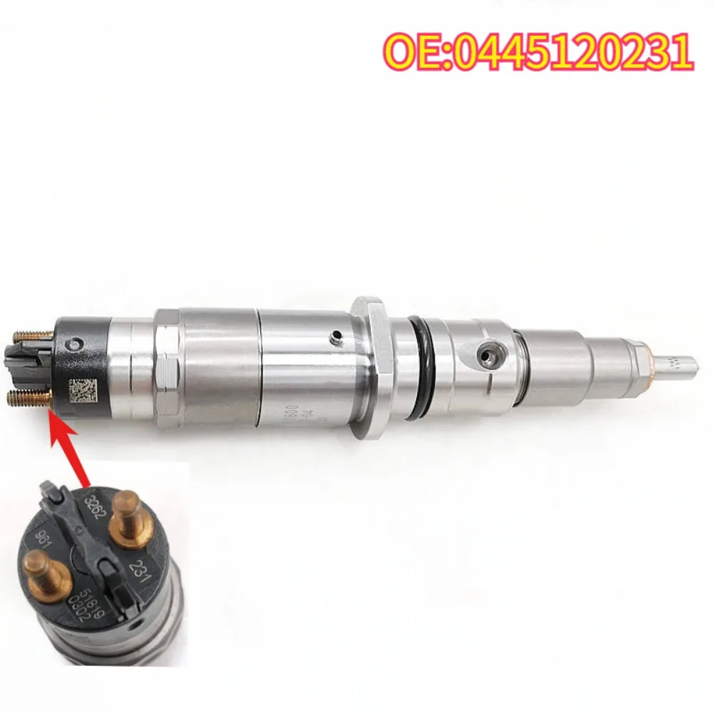 Original High quality New For 0445120231 Fuel Injector 0445012059 5263262 116754-11-3010 for  PC200-8 PC220-8 6D107 SAA6D107E-1