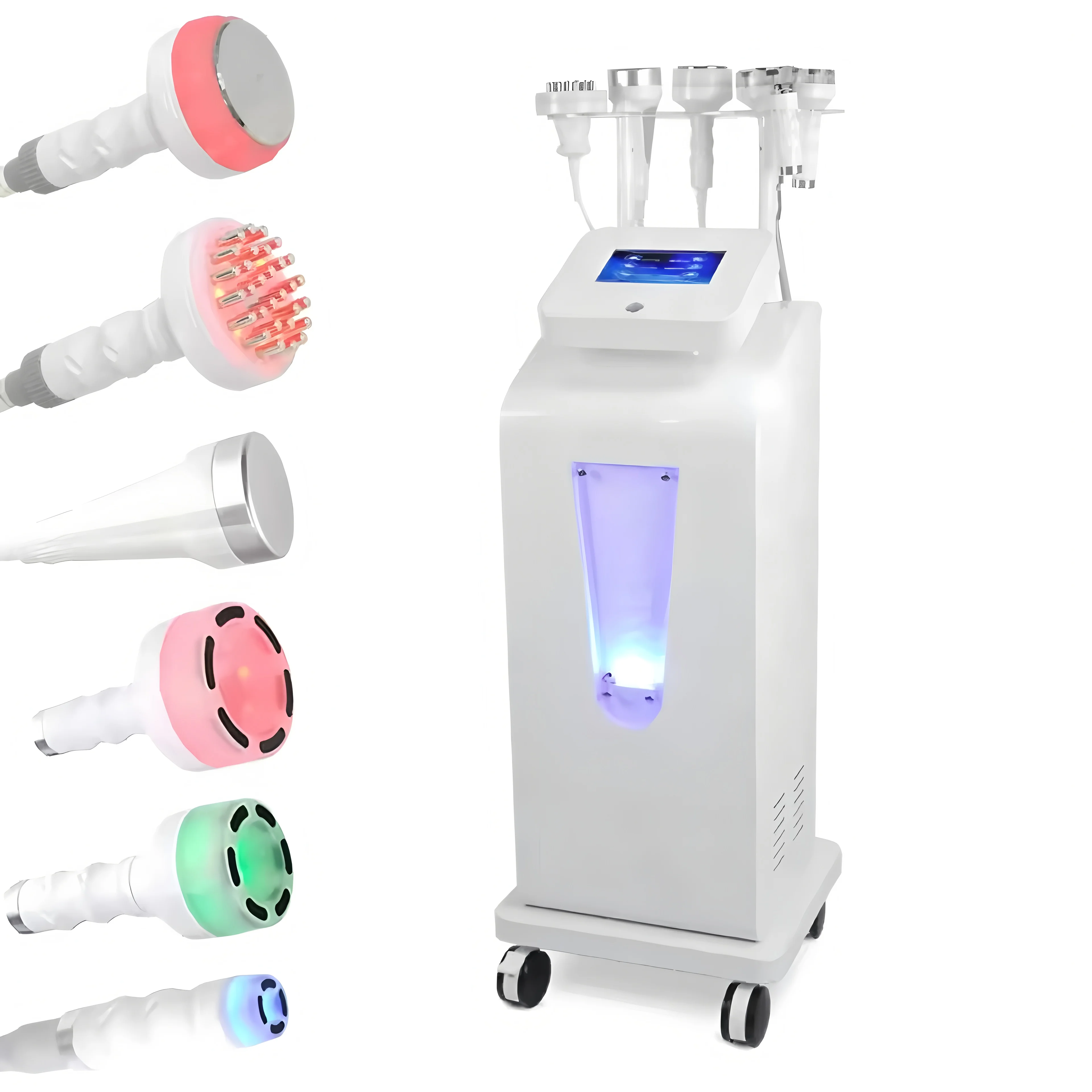 

CE Certified 6-in-1 Shaping Equipment Therapy Vibration Vacuum 80K Non-invasive Ultrasonic lipolysis slimming device