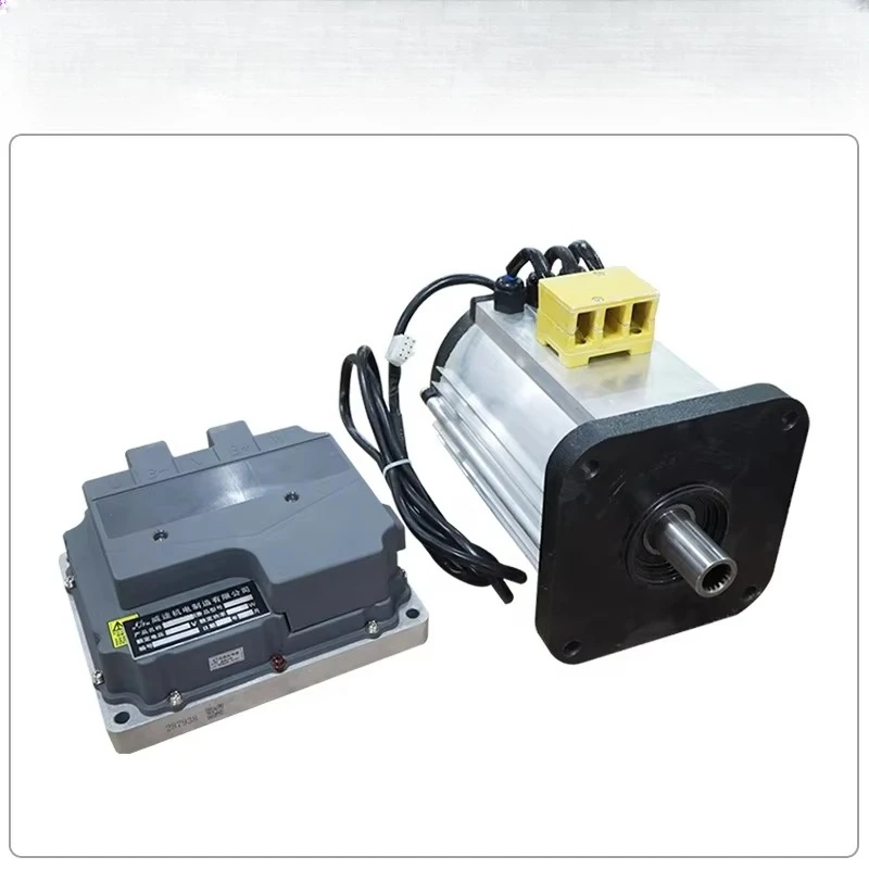 105 7.5KW Permanent Magnet Synchronous Motor Controller Oil Brake Rear Axle Kit 5T Agricultural Electric Truck Drive System