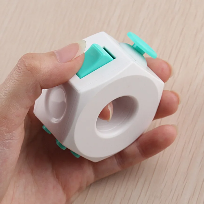 Multi Play Fidget Ring Stress Relief Toy Creative Novelty Finger Ring Decompression Gift
