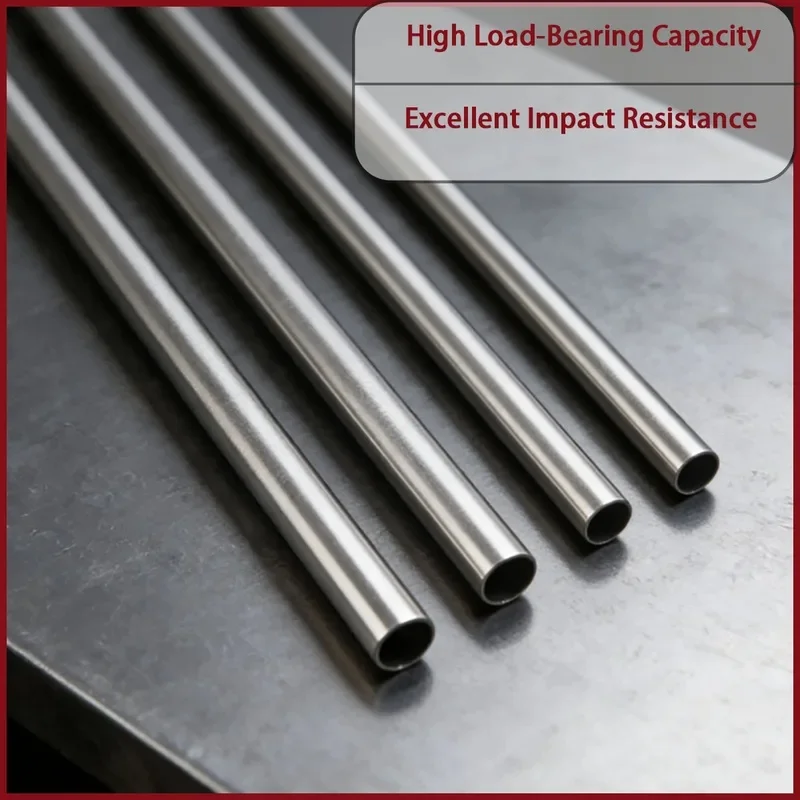 Thin Wall Round Carbon Steel Pipe 5mm-17mm Outer Diameter Carbon Steel Tube For Machinery Making Hardware Parts Length 500mm