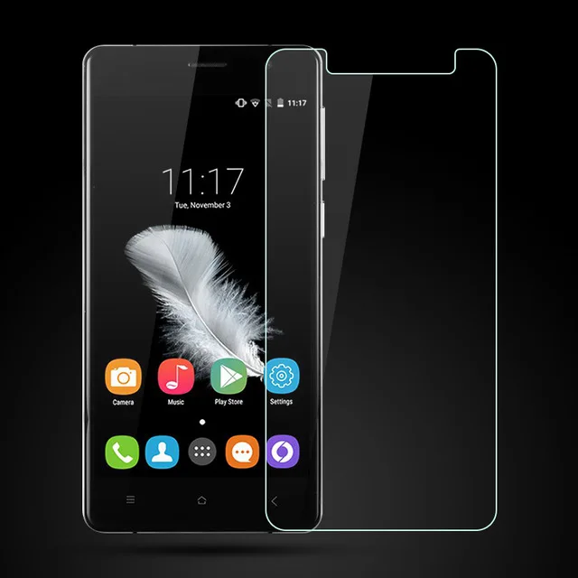 Para oukitel k4000 protetor de tela de vidro temperado para oukitel k4000 telefone acessórios de proteção guarda pelicula de vidro escudo