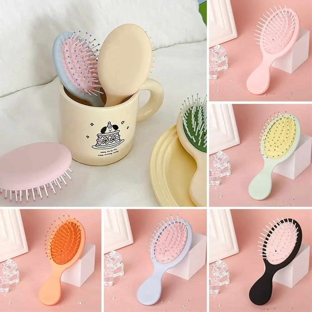 

Travel Air Cushion Air Bag Comb Anti Static Hair Curly Scalp Massage Comb Macaron Color Hairdressing Tool Care Scalp Comb
