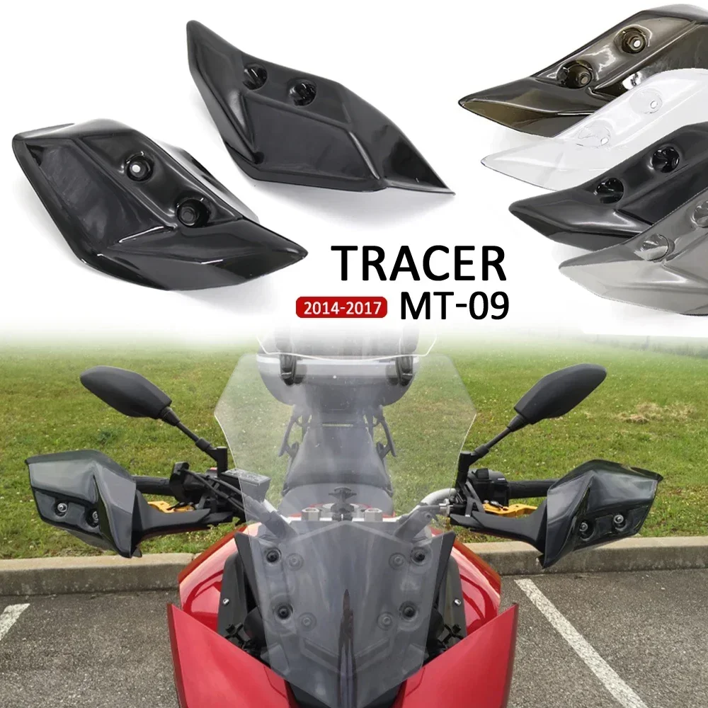 

Motorcycle For YAMAHA MT-09 Tracer 900 MT-09 Extended Hand Guard Deflector Handguards Protectors Windscreen 2014-2017 2015 2016