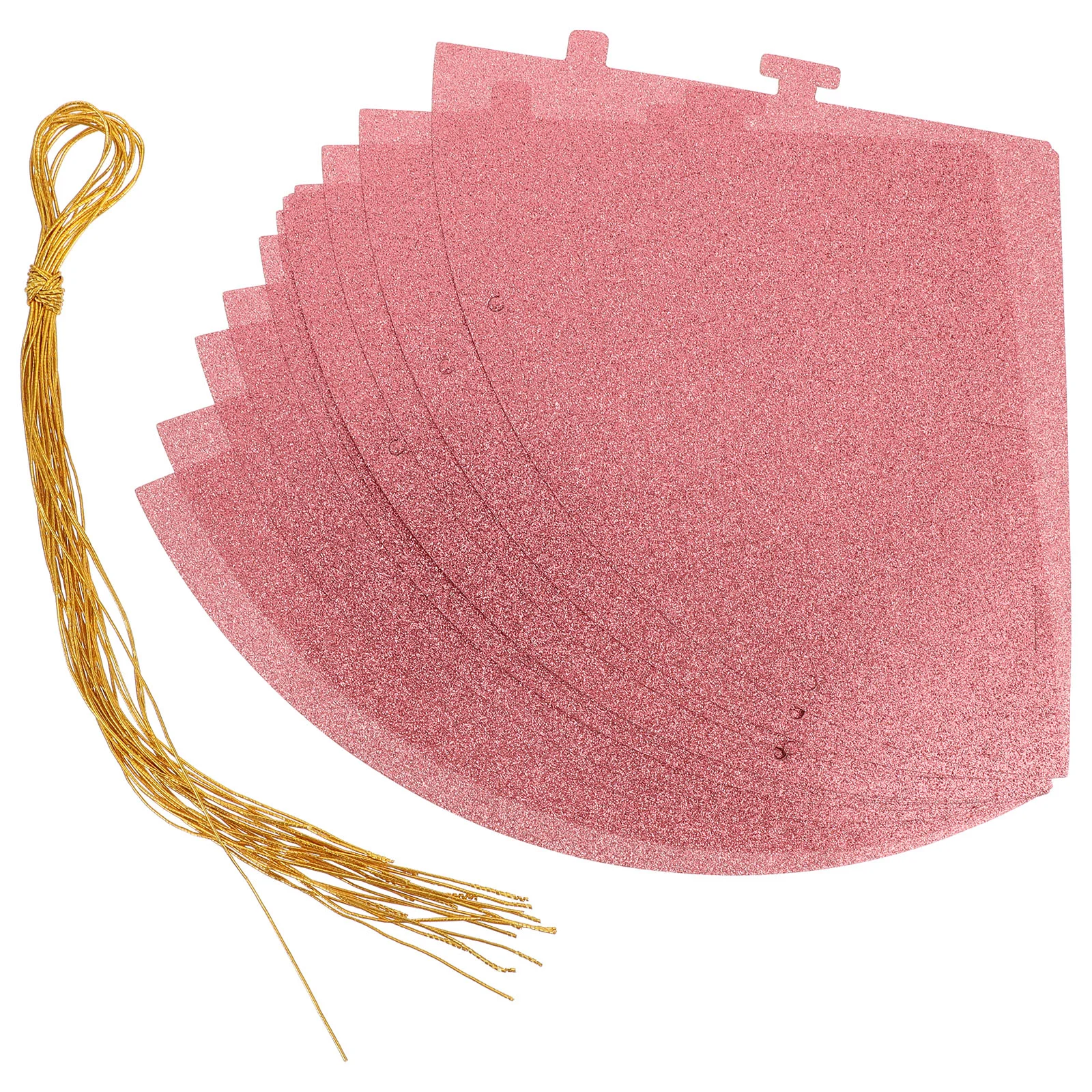 12 pièces ornements pour arbre de noël chapeau d'anniversaire enfant en bas âge couronne garçon bébé couronnement doré