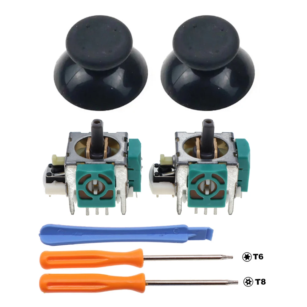 1Set Joysticks Replacement for XBox 360 Core Controller Analog Stick 3D Thumbstick Sensor Module Potentiometers Repair Kit