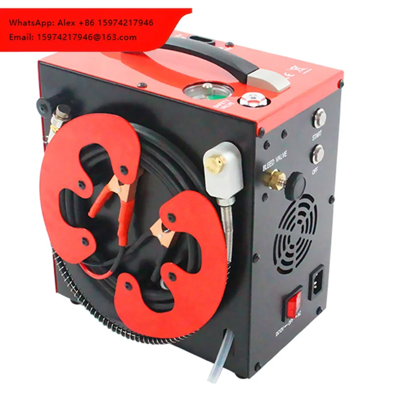 

GX Gx-e-cs3-i 320bar 4640psi Portable High Pressure For Fire Control For Pcp For Diving Low Noise Oil Free Air Pcp Compressor