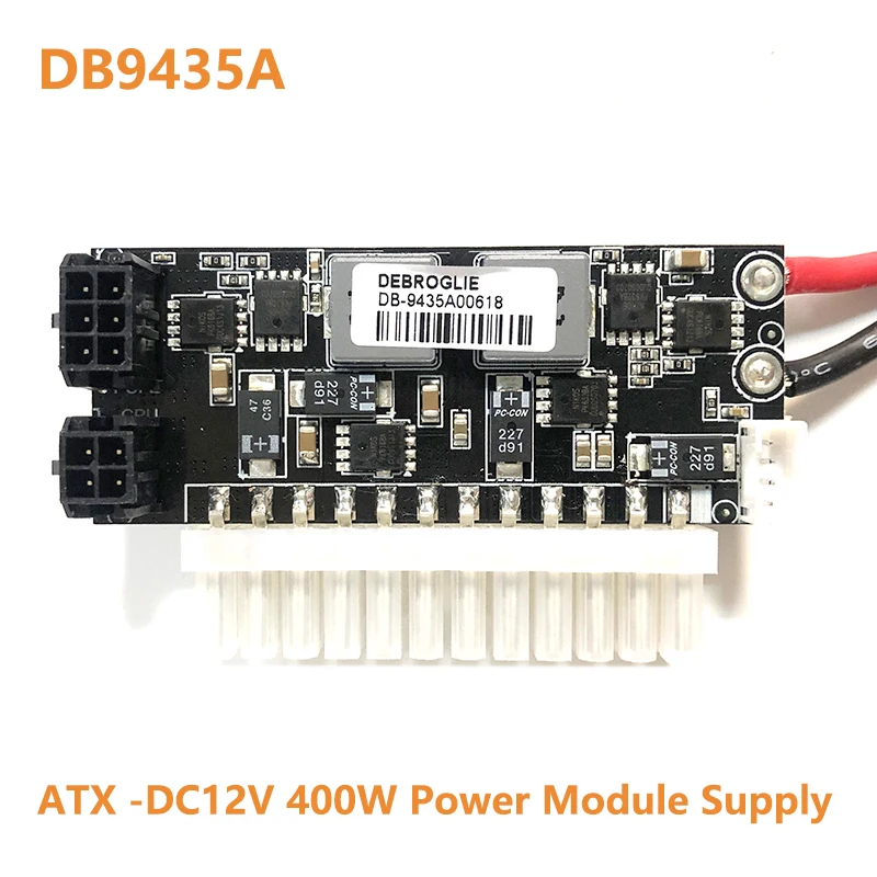 ATX-DC 12 400W Output Switch Power Supply Module for PC 24Pin Pico PSU ATX Switch PSU Car Auto Mini ITX DC TO DC Nas