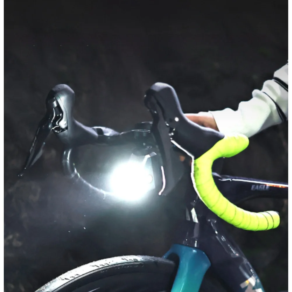 

Мощный велосипедный фонарь с высокой светоотдачей, водонепроницаемый (IPX5), для ночной езды, с беспроводным пультом управления, велоаксессуар