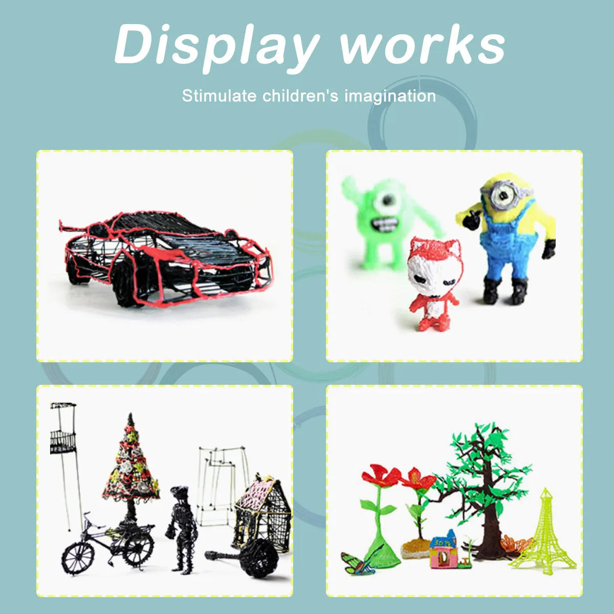 

5 м, 10 цветов, 1,75 мм, PLA-филамент для 3D-печати, высокоточный, круглый, биоразлагаемый, для заправки 3D-ручек и 3D-принтеров