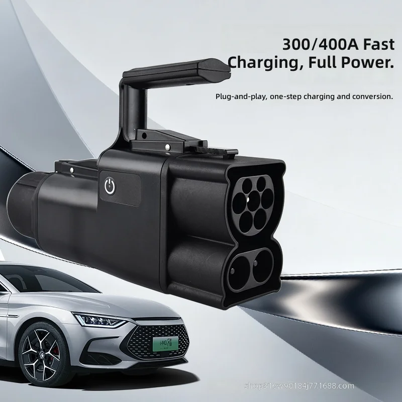 CCS2 to CHAdeMO Adapter, DC Charging Converter for Electric Vehicles, European to Japanese Standard, EV Charging Connector