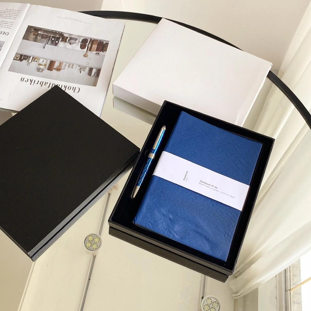 

New Fountain Pens Notebook Set Luxury Business Writing Set Office Stationery Gift for Men Women Graduation Business Anniversary