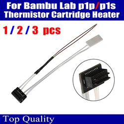 For Bambu Lab p1p p1s Thermistor Ceramic Cartridge Heater for 24v 48w Heating Tube TZ hot end heating block 3D printer parts
