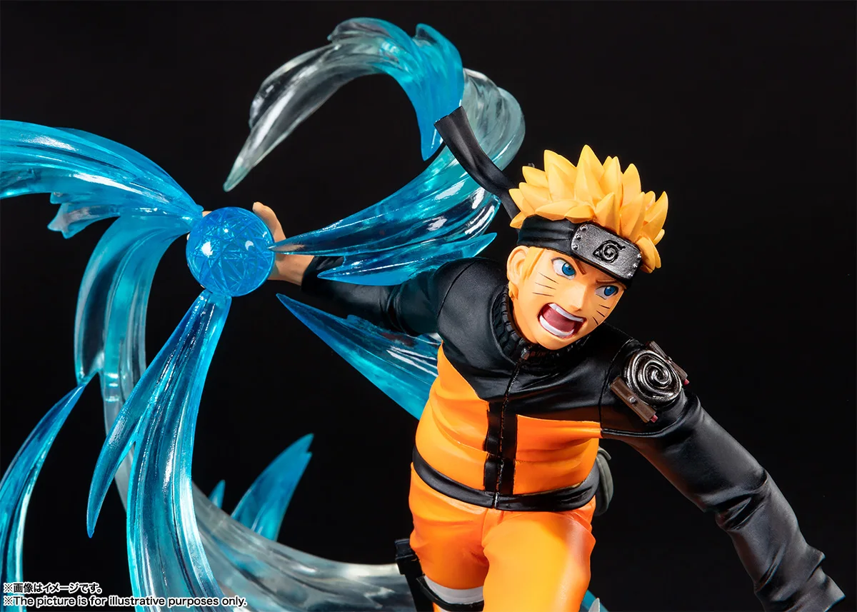 Bandai Figuarts Zero Naruto, Gale, fetters, vortex Naruto, spiral Maru ver figure