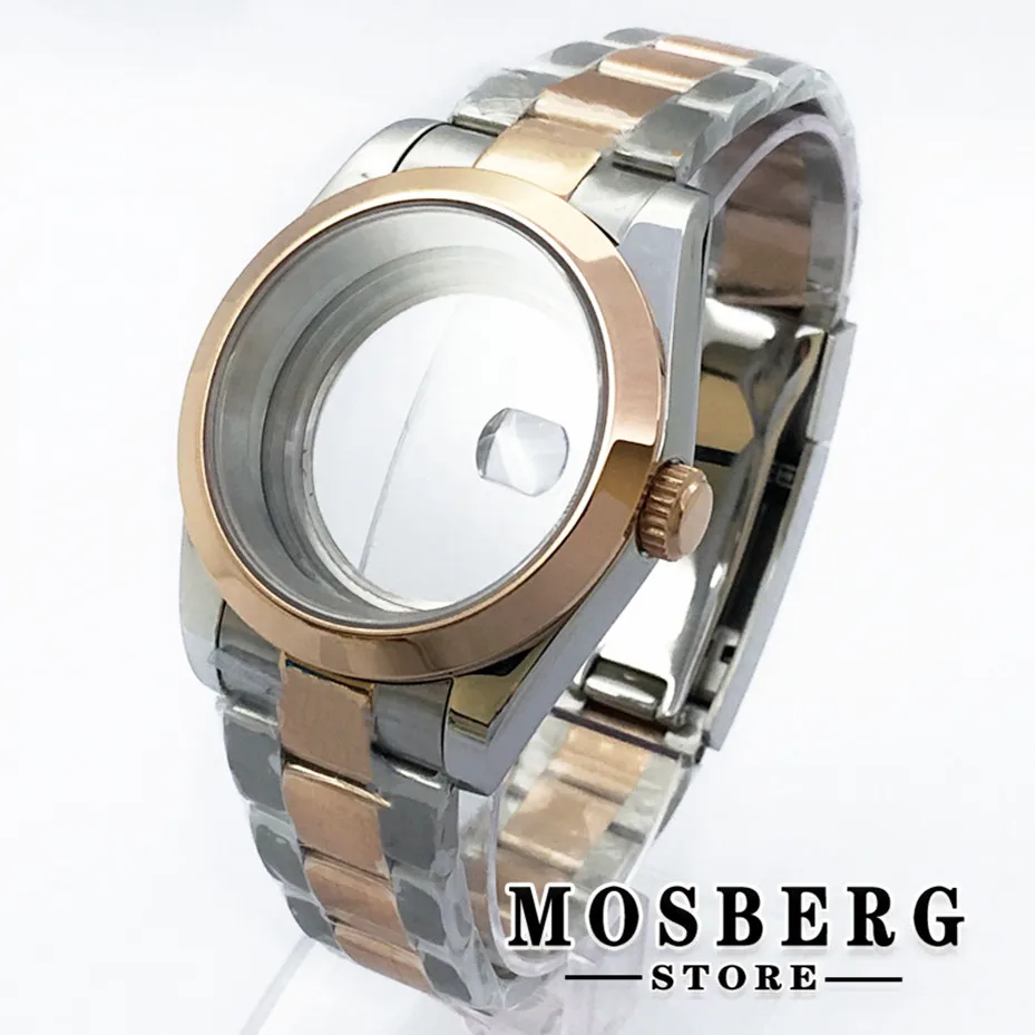 

Watch Case 36mm 39mm Sapphire Glass Solid Stainless Steel For NH35 NH36 ETA2824 2836 Miyota8215 8205 821A PT5000 ST2130 Movement