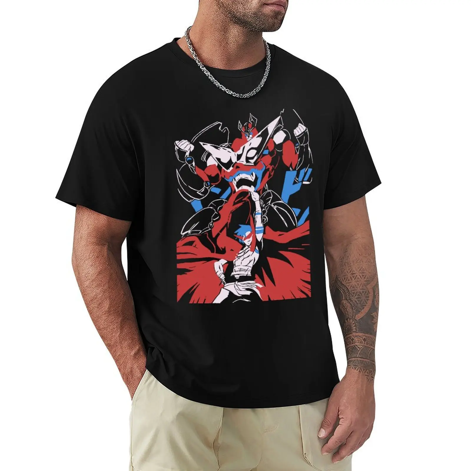 

Kamina Tengen Toppa Gurren Lagann T-Shirt Anime t-shirt street wear cute clothes men clothings