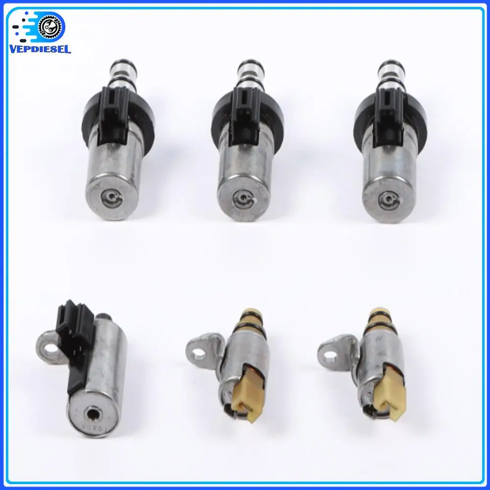 

6pcs Transmission Solenoid Kit Shift EPC PWM 4F27E 48420K-R FN4A-EL For Mazda 2 3 5 6 CX-7 MPV Ford Fiesta Focus Solenoid Valve