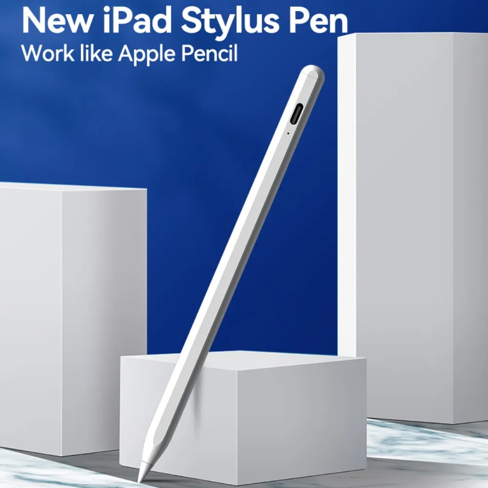 Smart Bluetooth Stylus Pen for Apple iPad Pro Air Mini 2018-2022 2 Gen Capacitive Touch Pencil with Palm Rejection Tilt Sensor