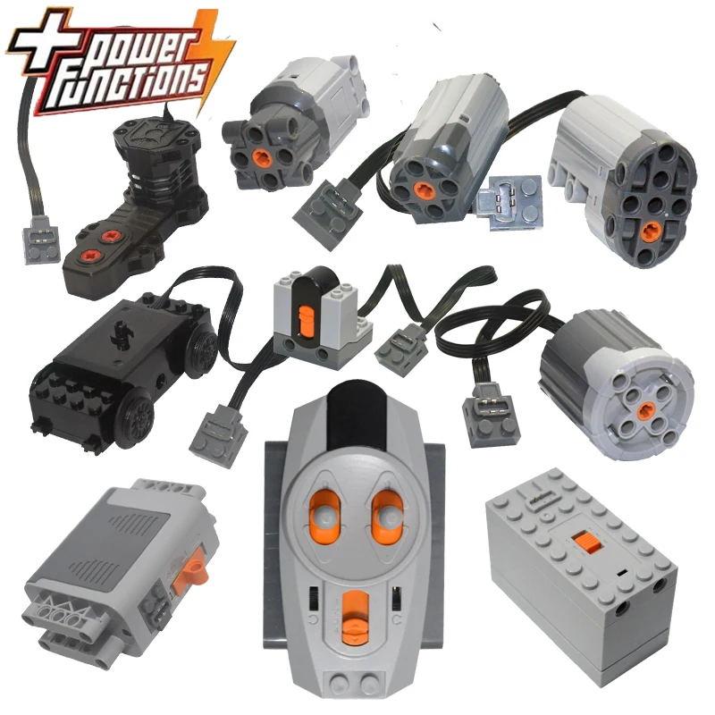 

Power functions Technical parts Motor multi tool servo train motor 8293 8883 PF model sets building blocks Compatible All Brands