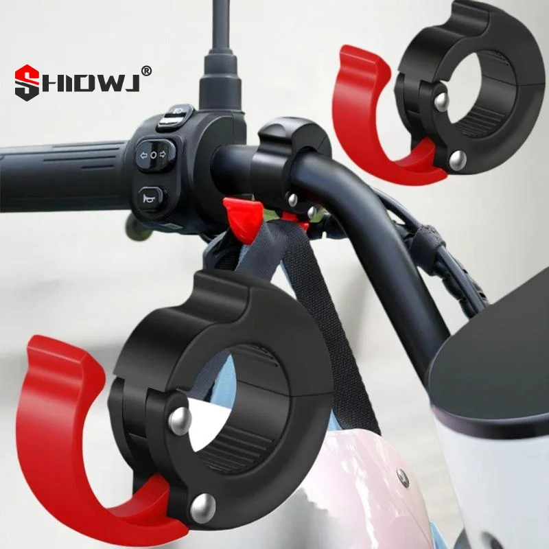 

ABS Helmet Hanger Hook Set for Hanging Bags, Suitable for Bicycles and Scooter Helmets.