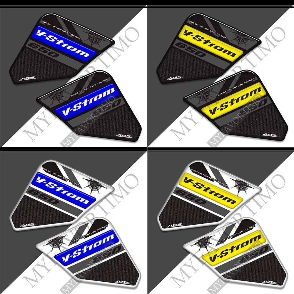 Motorcycle For Suzuki V STROM DL650XT Tank Pad Protection Stickers Fuel Oil Kit Adventure 2018 2019 2020 2021 2022  ﻿ - view 6