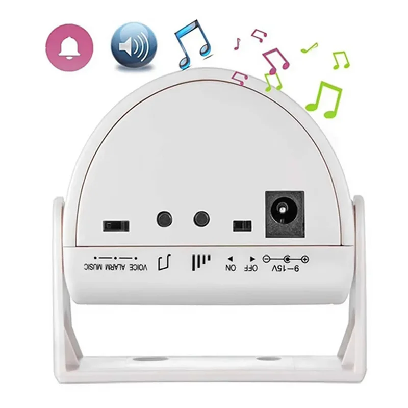 【Livraison Rapide】 2X ไร้สายเกสต์ยินดีต้อนรับ CHIME ALARM กระดิ่งประตู 32 เพลง PIR Motion Sensor สําหรับ Shop ENTRY บริษัทความปลอดภัย Prote