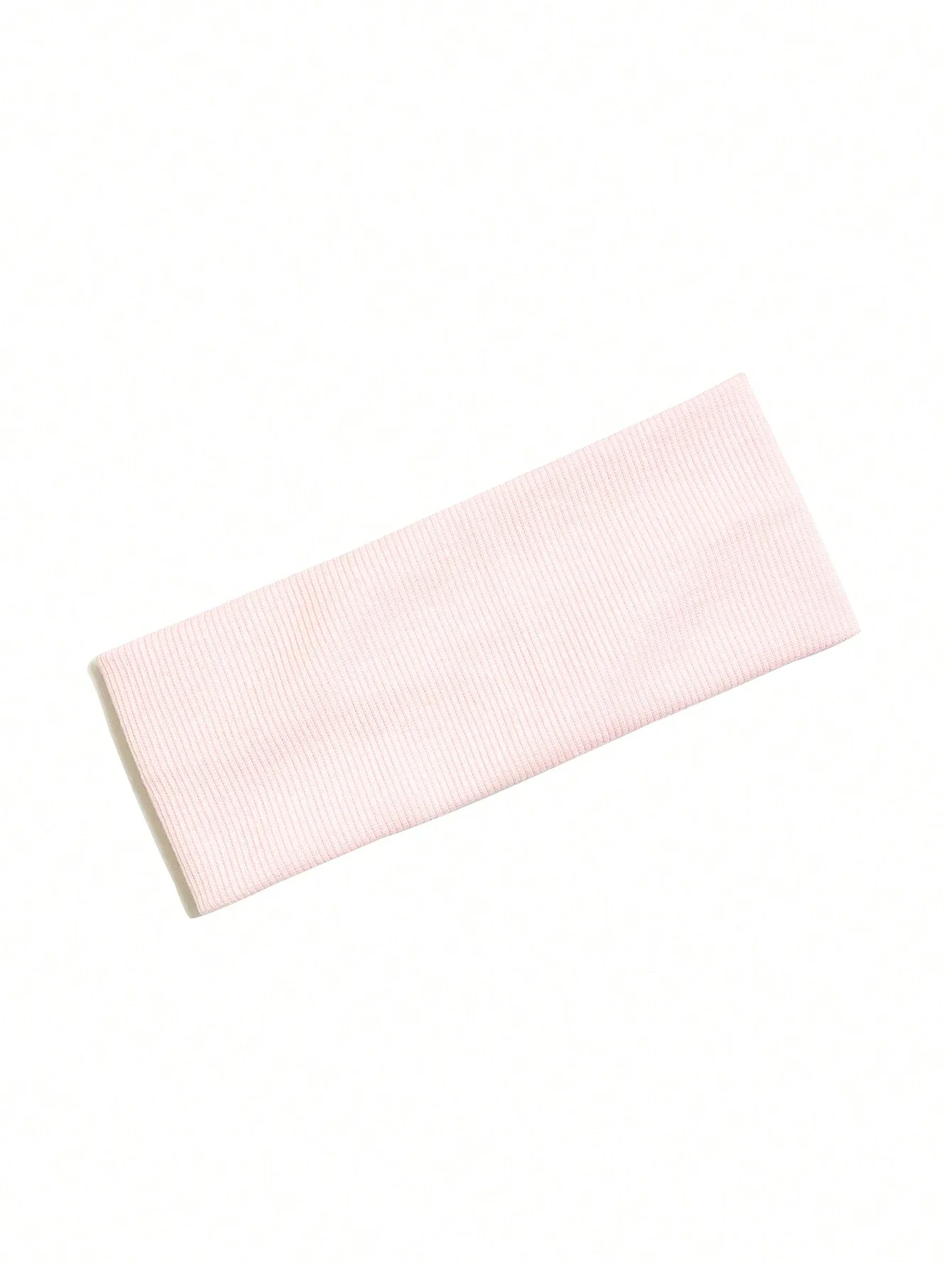 

1pc Knitted Elastic Headband For Street Sports, Suitable For Daily Yoga And Outdoor Activities Casual,Pink Accessories
