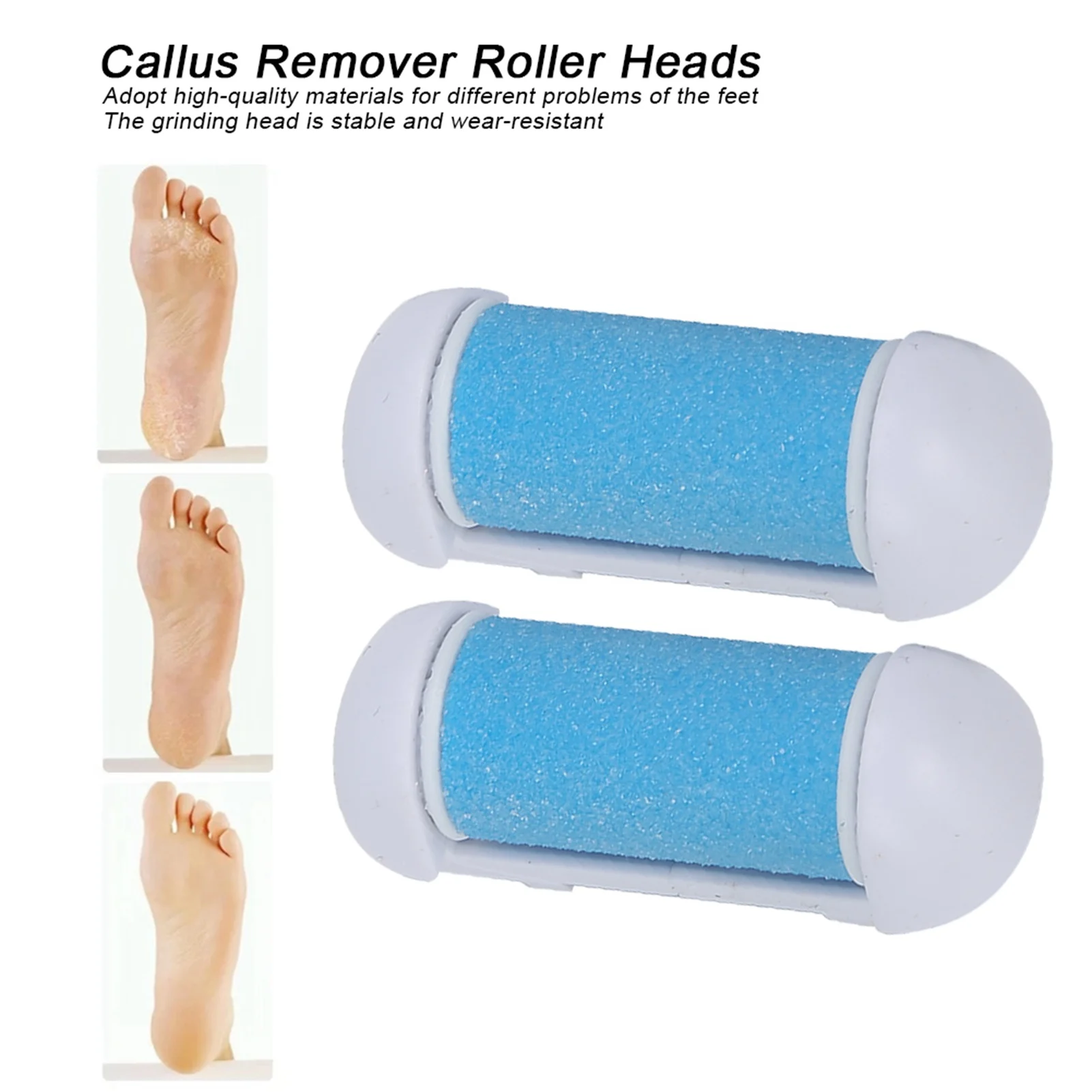 Kallus Entferner Roller Köpfe Fuß Datei Roller Kopf Ersatz Elektrische Peeling Pediküre Kallus Entferner Zubehör