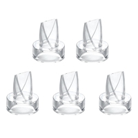 5 Pcs Silicone Duckbill Valves Electric Breastpump Parts Baby Feeding Nipple Replacement Accessories