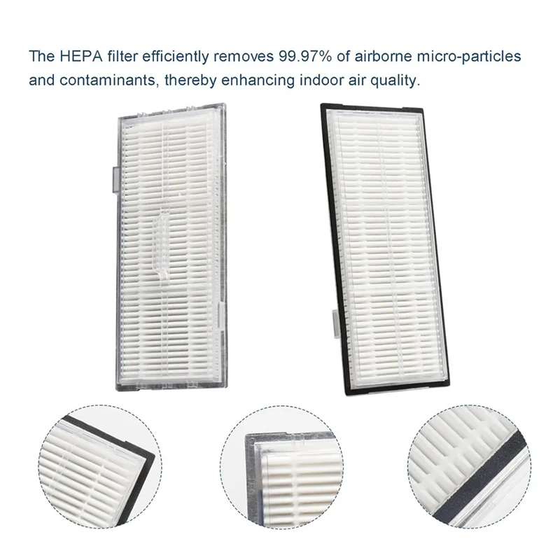 Per Roborock S8 Pro Uitra Robot Aspirapolvere Spazzole laterali principali Filtro Hepa Mop Sacchetti per la polvere in tessuto Pezzi di ricambio di ricambio